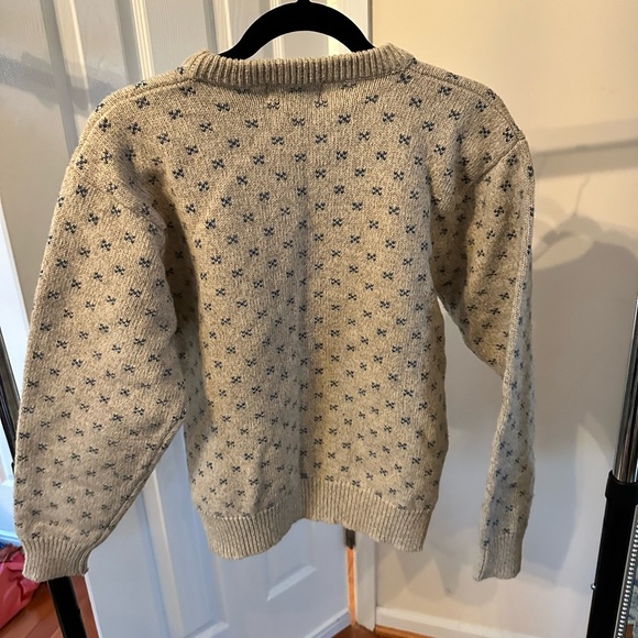 Eddie Bauer Wool cat knit sweater - Picture 3 of 5